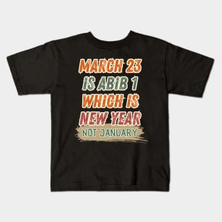 REAL NEW YEAR Kids T-Shirt